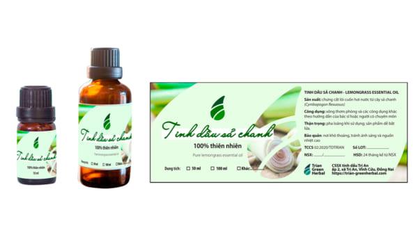 Tinh dầu sả chanh 10ml 50ml 100ml cho landing page